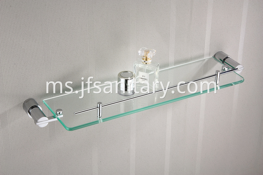 Glass towel rack